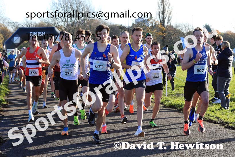 Senior Men and Womens 2023 Heaton Memorial 10k Road Race, Newcastle Town Moor, Newcastle.  Photo: David T. Hewitson/Sports for All Pics